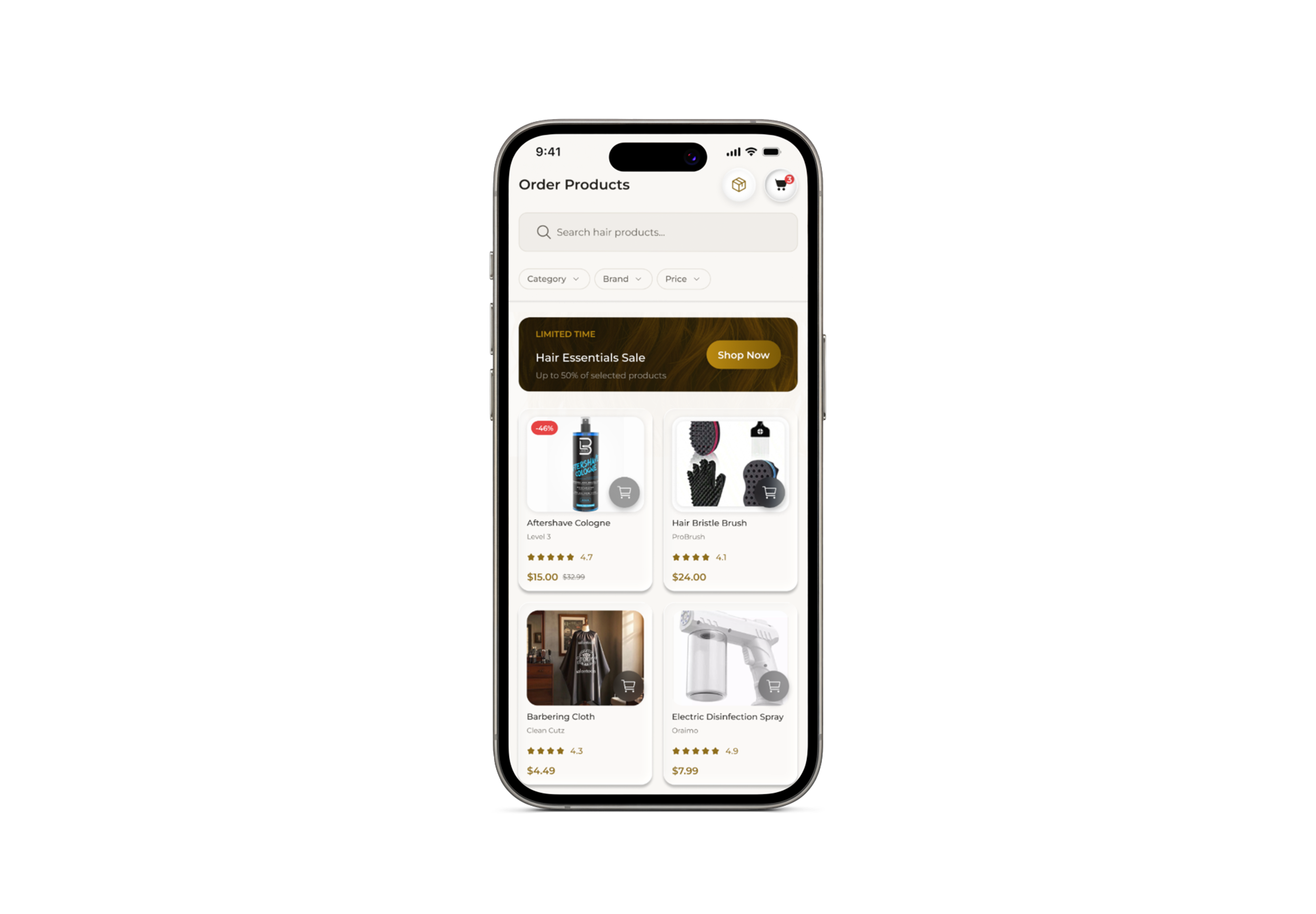 Product ordering